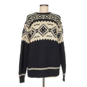 Vintage 90s POLO SPORT SPORTSMAN RALPH LAUREN Hand Knit Sweater Pattern Mens M